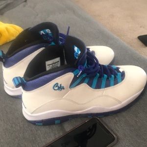 Air Jordan Charlotte Retro 10’s.